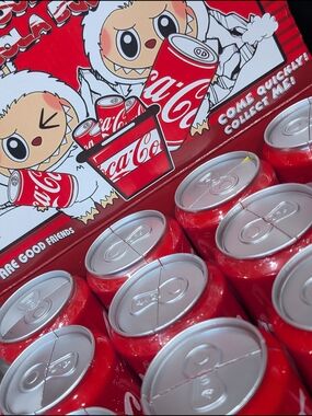 Coca Cola Labubu Mystery Keychains